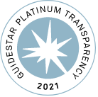 Guidestar Platinum Transparency 2021 logo