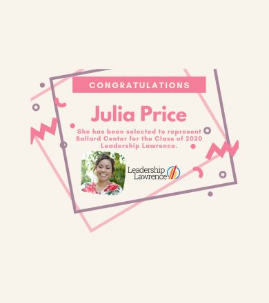 Congratulations Julia Price