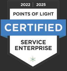 2022 certified points of light service enterprise badge